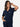 IRONIK Navy Blue Scrub Set - Top & Joggers - IRONIK Scrubs
