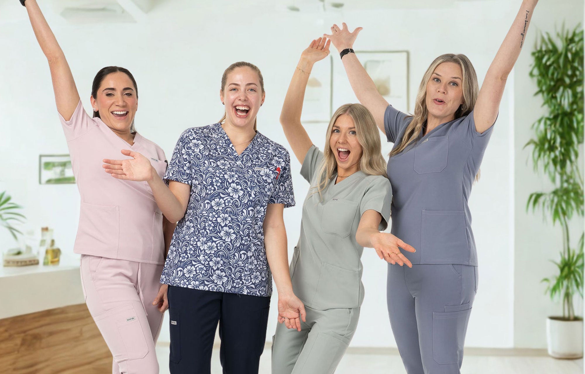 Scrub Header IRONIK Scrubs for Women