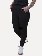 IRONIK Black Scrub Set - Top & Joggers - IRONIK Scrubs