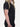 IRONIK Black Scrub Set - Top & Joggers - IRONIK Scrubs