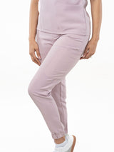 IRONIK Blush Pink Scrub Set - 3 Pocket Top & Joggers - IRONIK Scrubs
