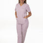 IRONIK Blush Pink Scrub Set - 3 Pocket Top & Joggers - IRONIK Scrubs
