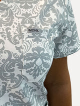 IRONIK Damask Pattern Top Scrub Set - Top & Joggers - IRONIK Scrubs