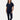 IRONIK Navy Blue Scrub Set - Top & Joggers - IRONIK Scrubs
