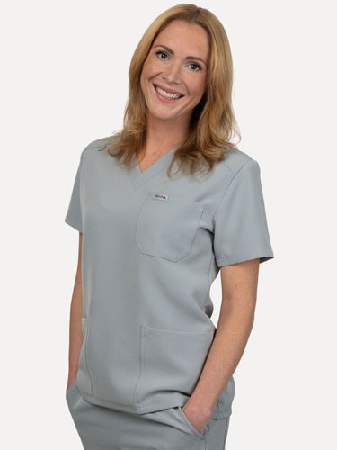 IRONIK Seafoam Green Scrub Set - Top & Joggers - IRONIK Scrubs