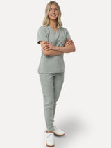 IRONIK Serene Seafoam Green Scrub Set - Top & Joggers - IRONIK Scrubs