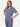 IRONIK Twilight Blue Scrub Set - Top & Joggers - IRONIK Scrubs
